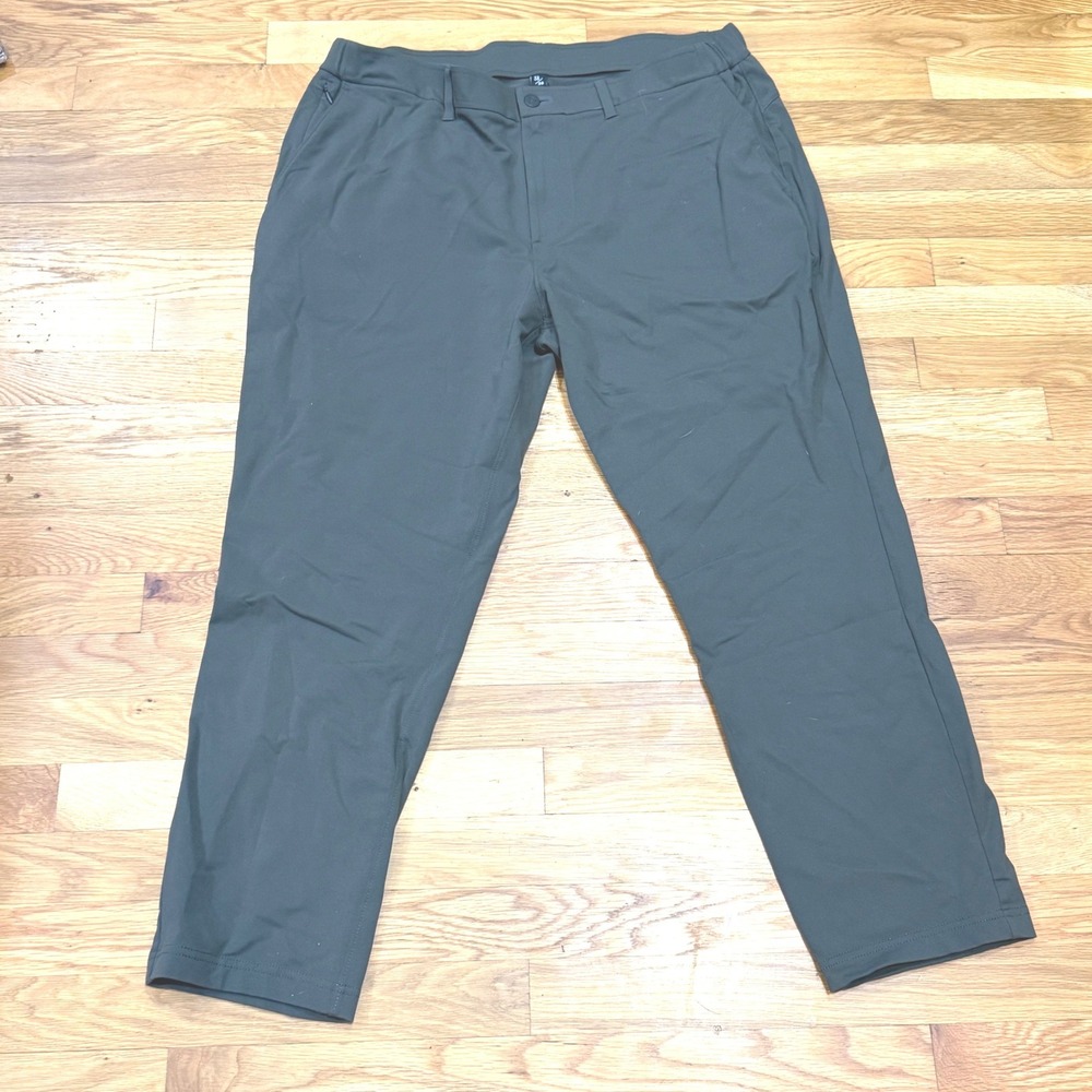 Public Rec All Day Every Day Pants Mens 38x28 Dark Olive Green Performance Chino
